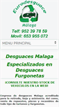 Mobile Screenshot of eurodesguacemalaga.com